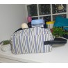 Trousse de toilette artisanale en tissu guinéen | Accessoire fait main