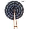 Handmade Guinean Fan with Leather Handles | African Accessory