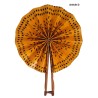 Handmade Guinean Fan with Leather Handles | African Accessory