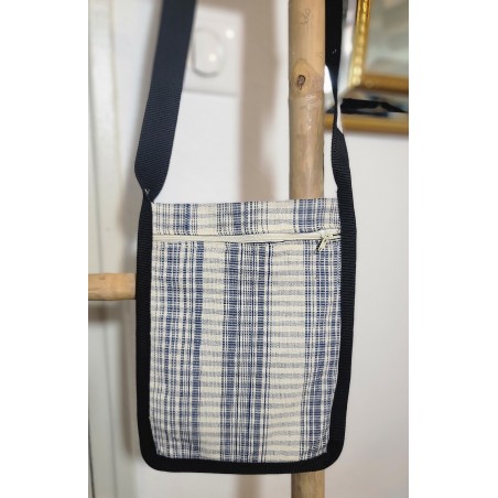 Sac bandoulière artisanale guinéenne | Sac bandoulière unisexe en tissu tissé