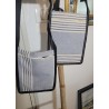 Sac Bandoulière artisanale guinéenne | Sac bandoulière unisexe en tissu tissé