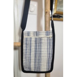 Sacoche artisanale guinéenne | Sac bandoulière unisexe en tissu tissé