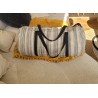 Sac de weekend artisanal guinéen | Sac de voyage en tissu africain