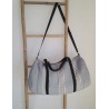 Sac de weekend artisanal guinéen | Sac de voyage en tissu africain