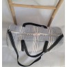 Sac de weekend artisanal guinéen | Sac de voyage en tissu africain