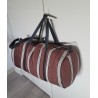 Sac de weekend artisanal guinéen | Sac de voyage en tissu africain