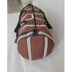 Sac de weekend artisanal guinéen | Sac de voyage en tissu africain