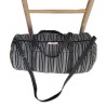 Sac de weekend artisanal guinéen | Sac de voyage en tissu africain