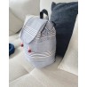 Sac à dos artisanal guinéen | Sac en tissu africain fait main