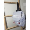 Sac à dos artisanal guinéen | Sac en tissu africain fait main