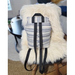 Sac à dos artisanal guinéen | Sac en tissu africain fait main