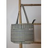 Cabas artisanal guinéen | Sac en tissu africain tissé à la main
