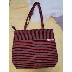 Cabas artisanal guinéen | Sac en tissu africain tissé à la main