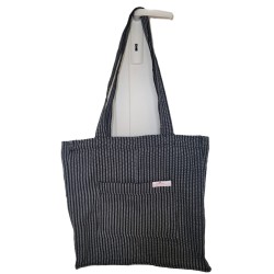 Cabas artisanal guinéen | Sac en tissu africain tissé à la main