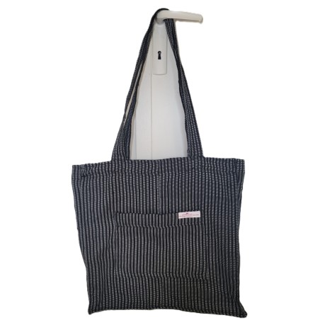 Cabas artisanal guinéen | Sac en tissu africain tissé à la main