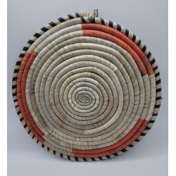 Dessous de plat artisanal en fibres naturelles – Fouta, Guinée Conakry