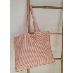 Cabas artisanal guinéen | Sac en tissu africain tissé à la main