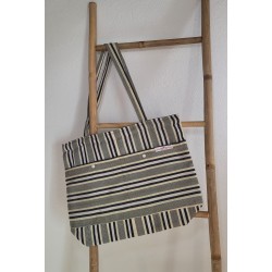 Cabas artisanal guinéen | Sac en tissu africain tissé à la main