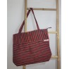 Cabas artisanal guinéen | Sac en tissu africain tissé à la main