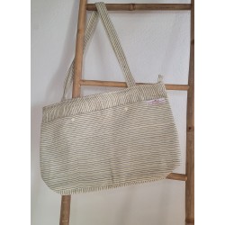 Cabas artisanal guinéen | Sac en tissu africain tissé à la main