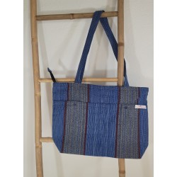 Cabas artisanal Faso Dan Fani | Sac éthique tissé au Burkina Faso