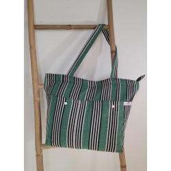 Cabas artisanal Faso Dan Fani | Sac éthique tissé au Burkina Faso