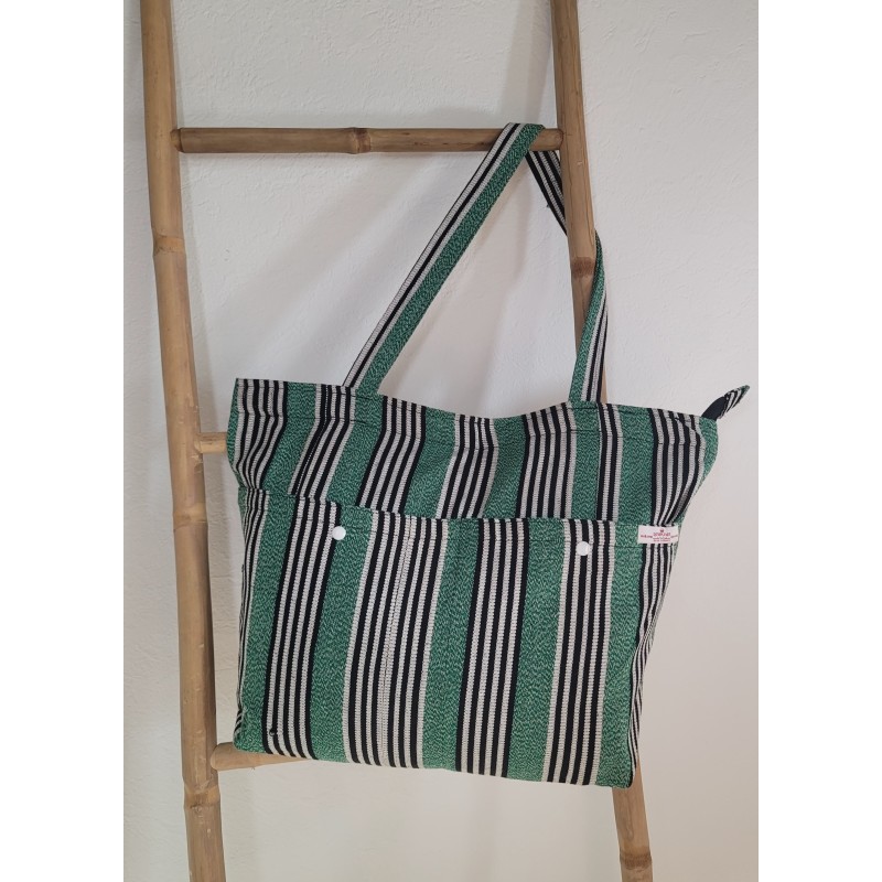 Cabas artisanal Faso Dan Fani | Sac éthique tissé au Burkina Faso
