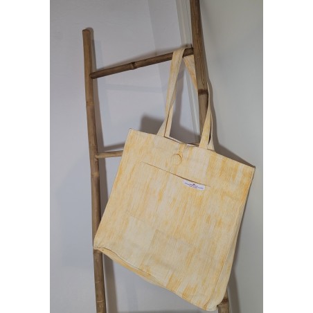 Cabas artisanal Faso Dan Fani | Sac éthique tissé au Burkina Faso