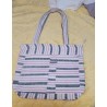 Cabas artisanal guinéen | Sac en tissu africain tissé à la main