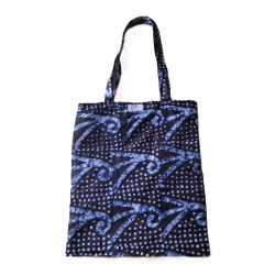 Fourre-tout batik artisanal de Guinée | Sac africain fait main