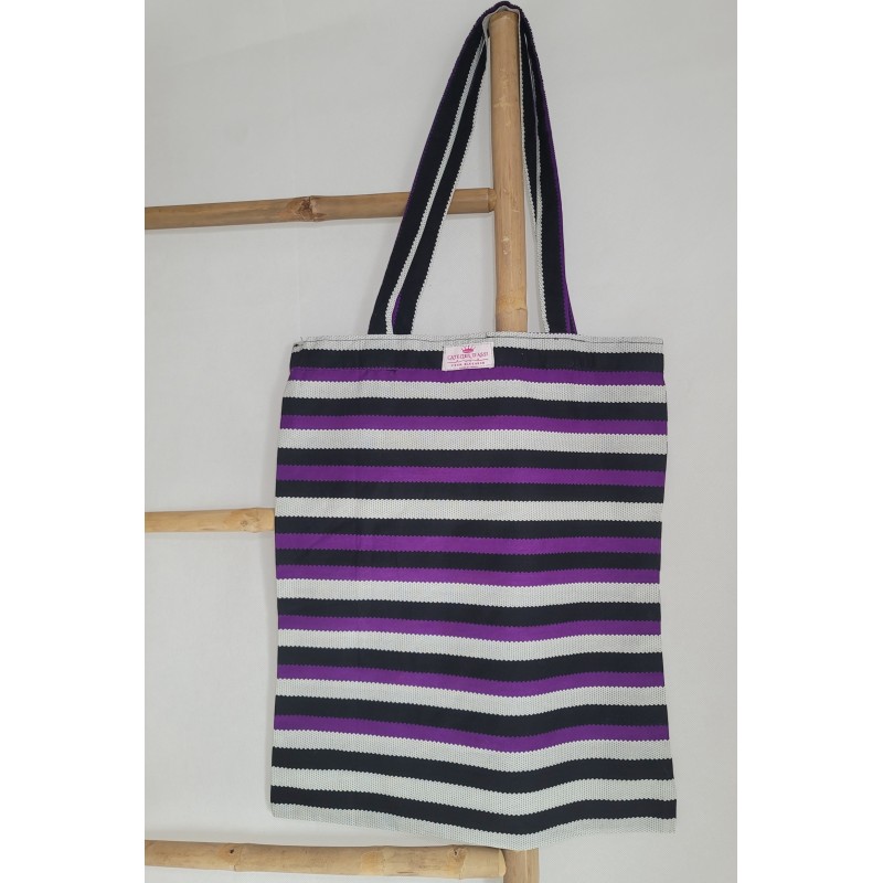 Handmade batik catch-all Bag from Guinea | African Artisan Bag