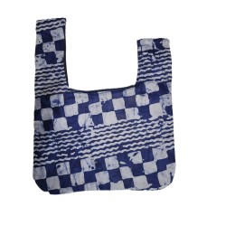 Sac bandoulière artisanal kindini | Sac japonais en teinture naturelle