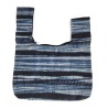 Sac bandoulière artisanal lépi | Sac japonais en teinture naturelle