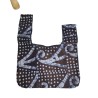 Sac bandoulière artisanal kindini | Sac japonais en teinture naturelle