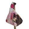 Sac bandoulière en wax africain | Sac floral fait main | Sac japonais