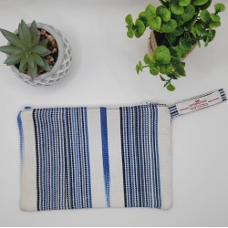 Handmade Faso Dan Fani drawstring bag| Woven Accessory from Burkina Faso