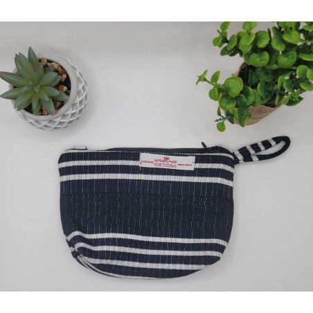 Handmade Faso Dan Fani drawstring bag| Woven Accessory from Burkina Faso