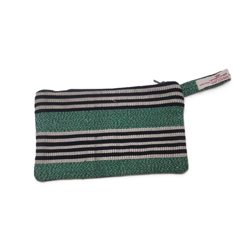 Handmade Faso Dan Fani drawstring bag| Woven Accessory from Burkina Faso