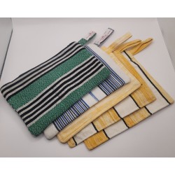 Pochon artisanal Faso Dan Fani | Accessoire tissé du Burkina Faso