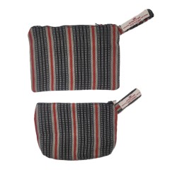 Pochon artisanal en tissu tissé de Guinée | Accessoire africain