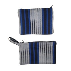 Handmade Woven Drawstring bag from Guinea | African Textile Accessory