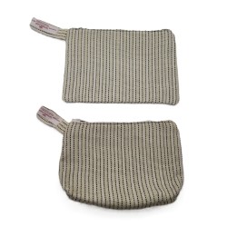 Pochon artisanal en tissu tissé de Guinée | Accessoire africain