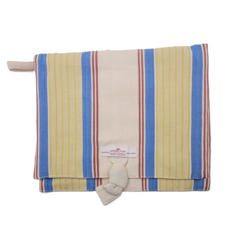 Pochette à Nœud Artisanale en Coton – Tissée en Guinée