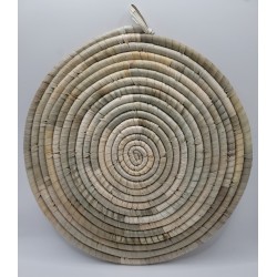 Handcrafted Natural Fiber Placemat – Fouta, Guinea Conakry