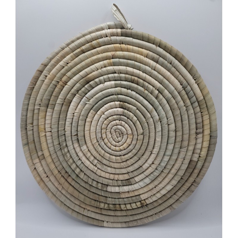 Dessous de plat artisanal en fibres naturelles – Fouta, Guinée Conakry