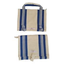 Pochette à Nœud Artisanale en Coton – Tissée en Guinée