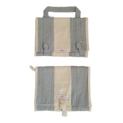 Woven Cotton Knot Pouch – Artisan Made in Guinea