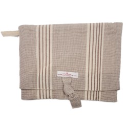 Woven Cotton Knot Pouch – Artisan Made in Guinea