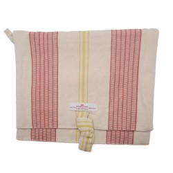 Woven Cotton Knot Pouch – Artisan Made in Guinea