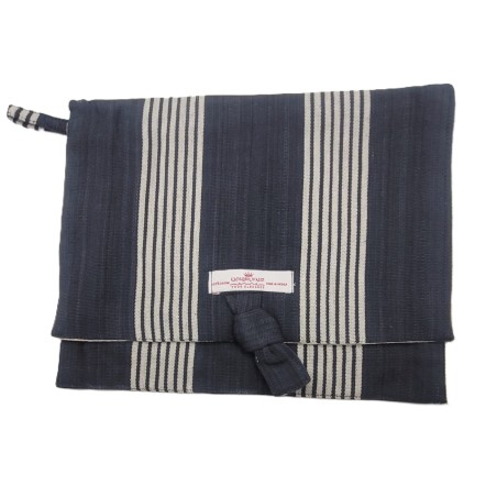 Woven Cotton Knot Pouch – Artisan Made in Guinea